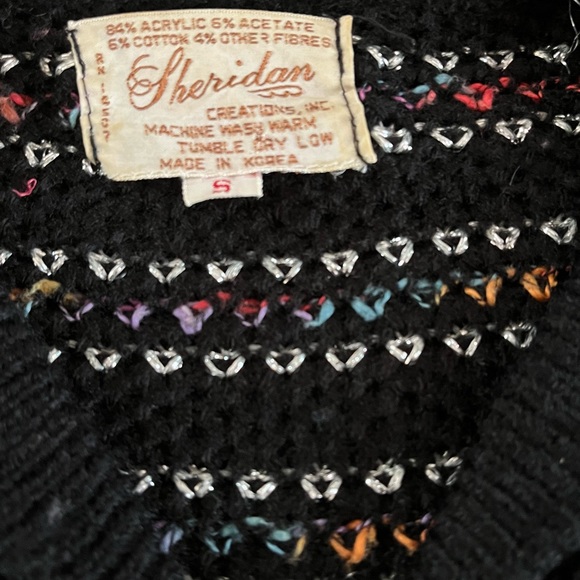 Vintage Sheridan Creations sweater size Small - Picture 2 of 9